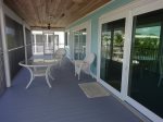 Large Sliding Doors for Double Access to Screened Deck and Great View